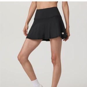 Vuori Black Skater Skirt